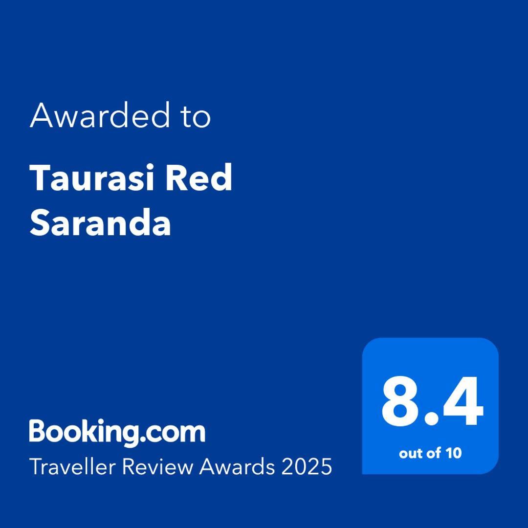 Апартаменты Taurasi Red Saranda Экстерьер фото